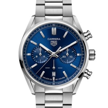 TAG Heuer Carrera  Heuer 02 Automatic Mens Blue Steel Chronograph