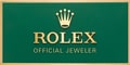 Rolex Official Jeweler Plaque