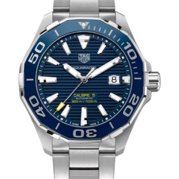 TAG Heuer Aquaracer  Calibre 5 Automatic Mens Blue Steel Watch