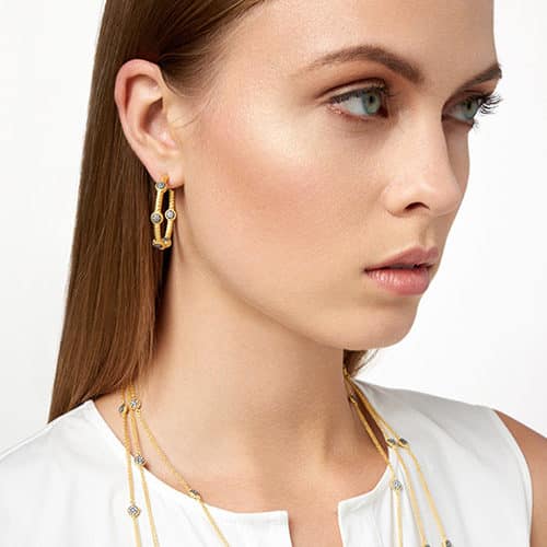 Freida Rothman necklace earring set