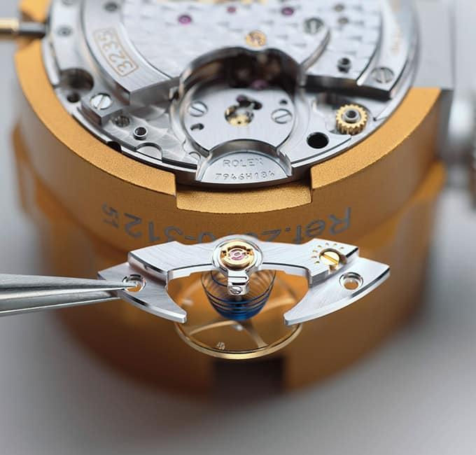 Assembly and Lubrication of the Rolex Movement